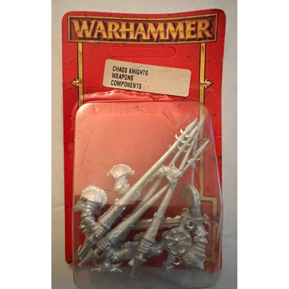 Warhammer Chaos Knights Weapons Components Pack By Games Workshop ©1997 New